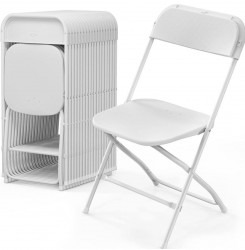 White Folding Chair