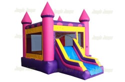 CO 1014 B 7.ma 1710364387 Purple Bounce house with Slide Wet or Dry