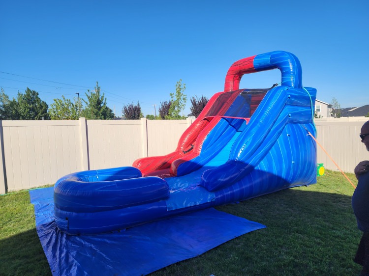 Fire n Ice 12' Water Slide