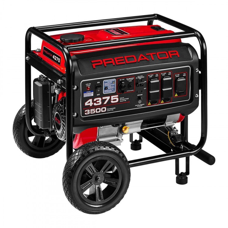 4375 Watt Gas-Powered Portable Generator with CO SECURE Tech