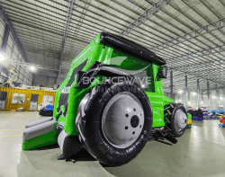 green tractor commercial inflatable combo wetdry 817029 1737056820 XL Green Tractor Inflatable Combo (Wet/Dry)